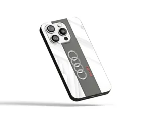 Audi Cover in Silicone Smartphone Aspetto da Corsa Drift